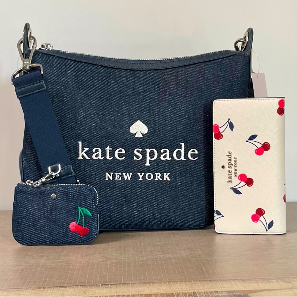 New Kate Spade Crossbody & Wallet Set NWT - Picture 1 of 16